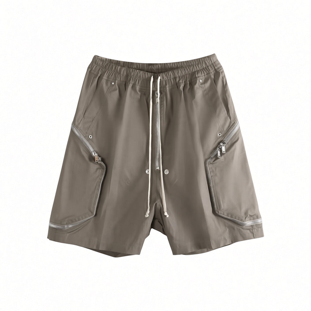 RICK OWENS HEIZER SHORTS - DUST