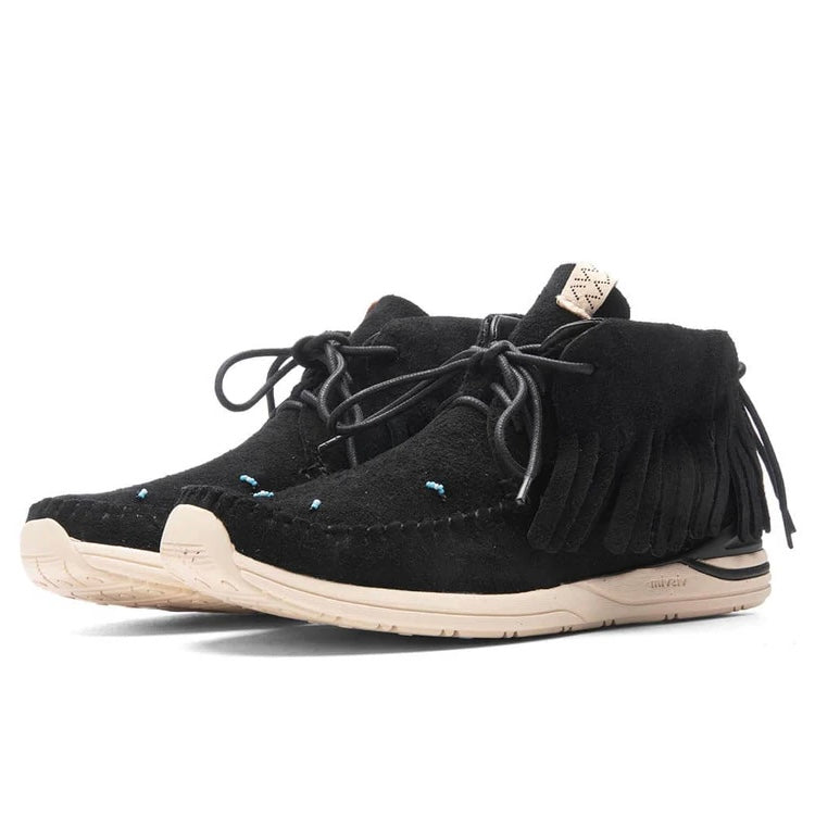 VISVIM FBT LHAMO-FOLK - BLACK