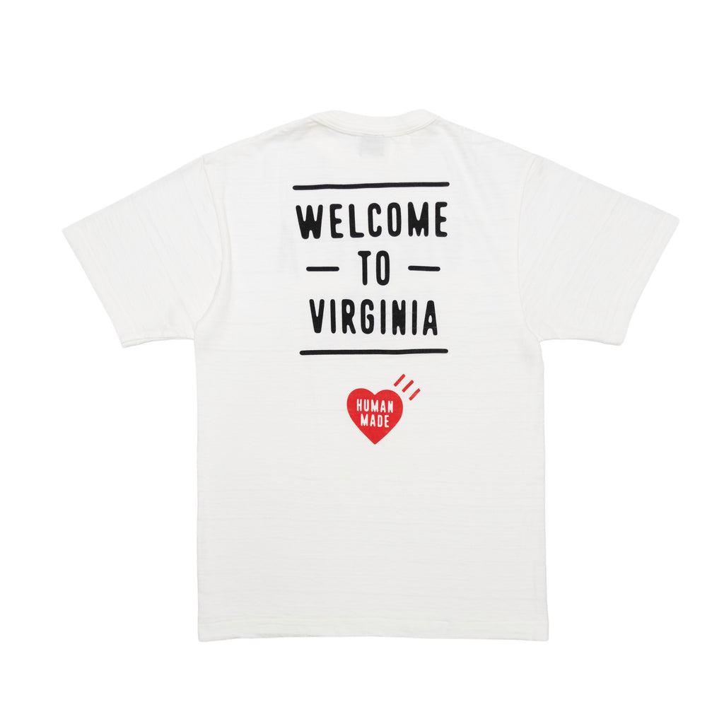 VIRGINIA MADE BY HUMAN MADE GRAPHIC T-SHIRT - WHITE