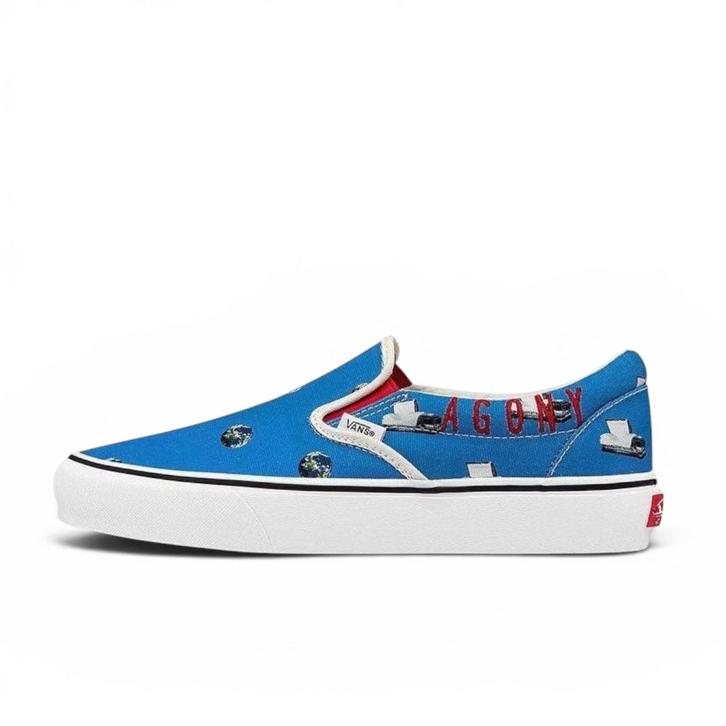 VANS VAULT X CALI DEWITT CLASSIC SLIP-VLT LX - BLUE/CRISIS ACTOR