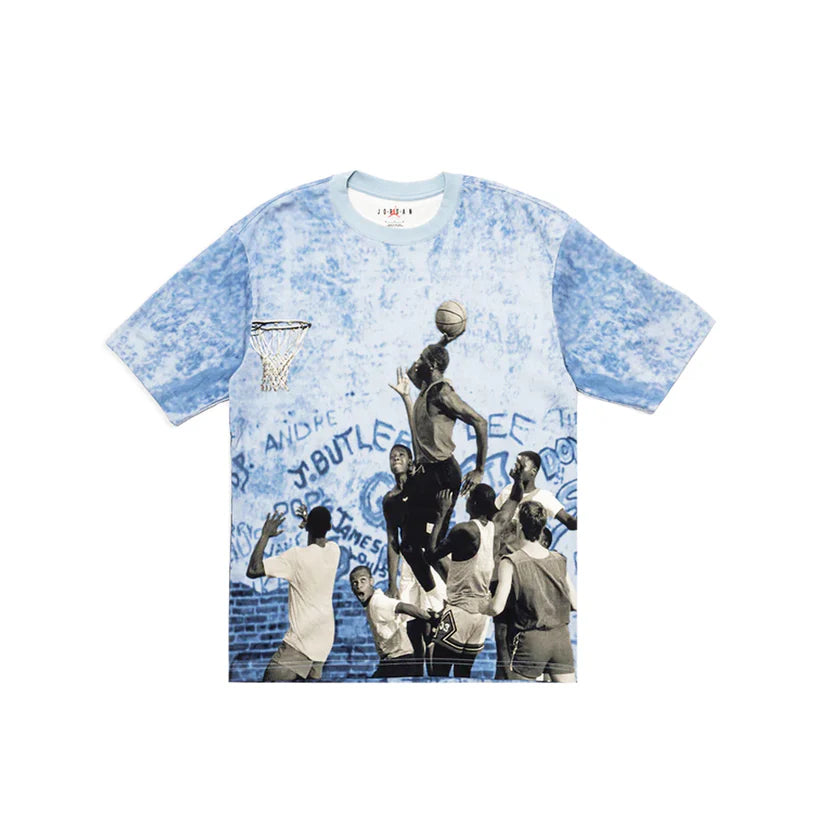 AIR JORDAN 85 T-SHIRT - CIRRUS BLUE/BLACK