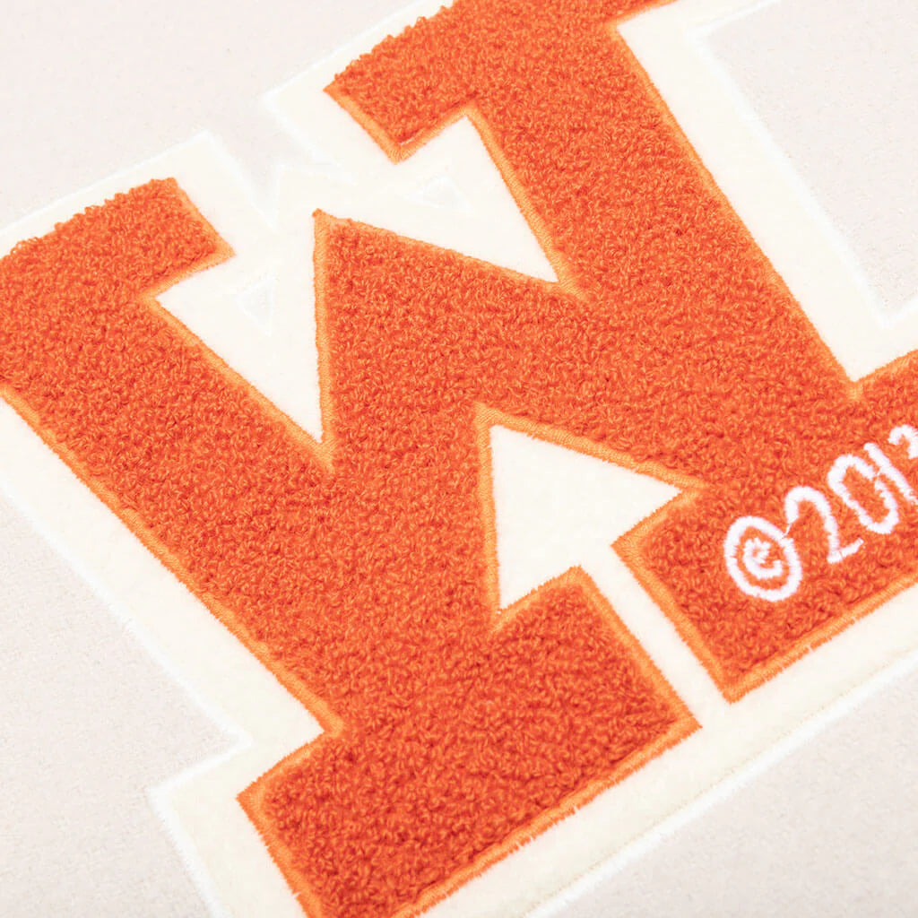 OFF—WHITE OW PATCH VARSITY - NEW BEIGE