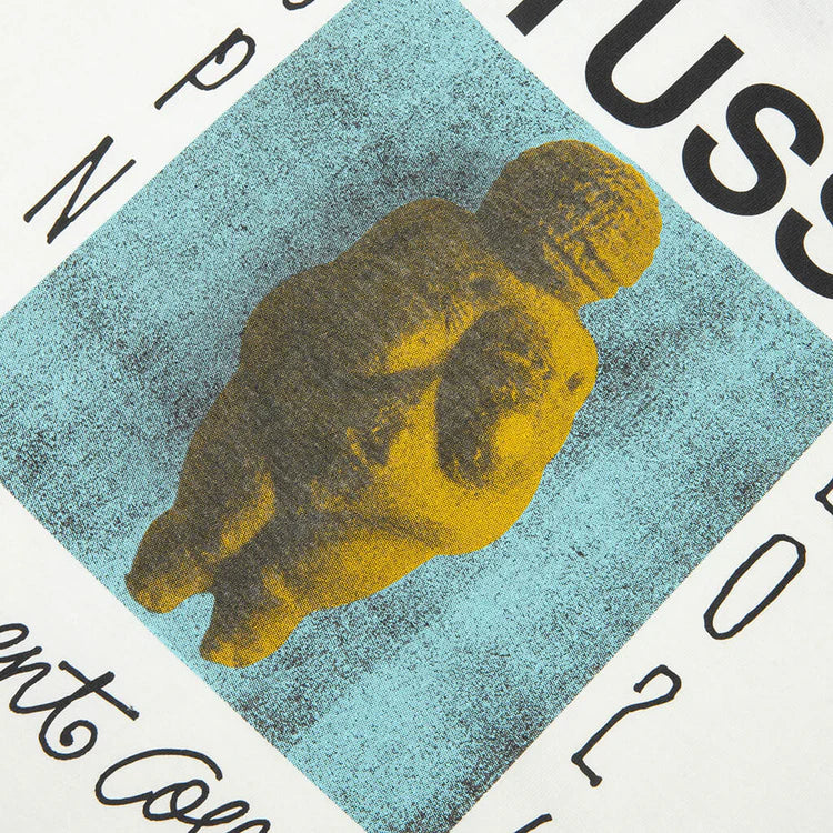 STÜSSY PERMANENT COLLECTION P.D. TEE - NATURAL
