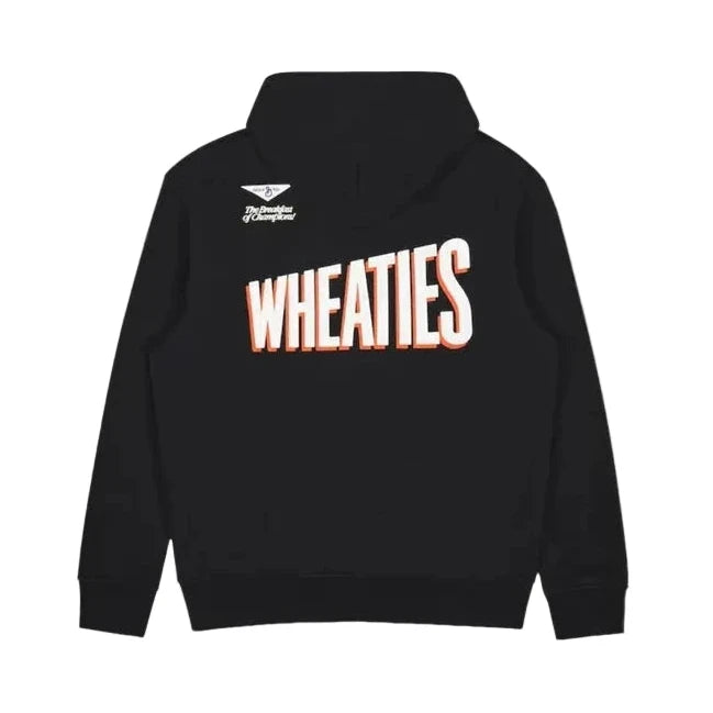 AIR JORDAN FLIGHT MVP FLEECE PULLOVER HOODIE - BLACK/WHEATIES