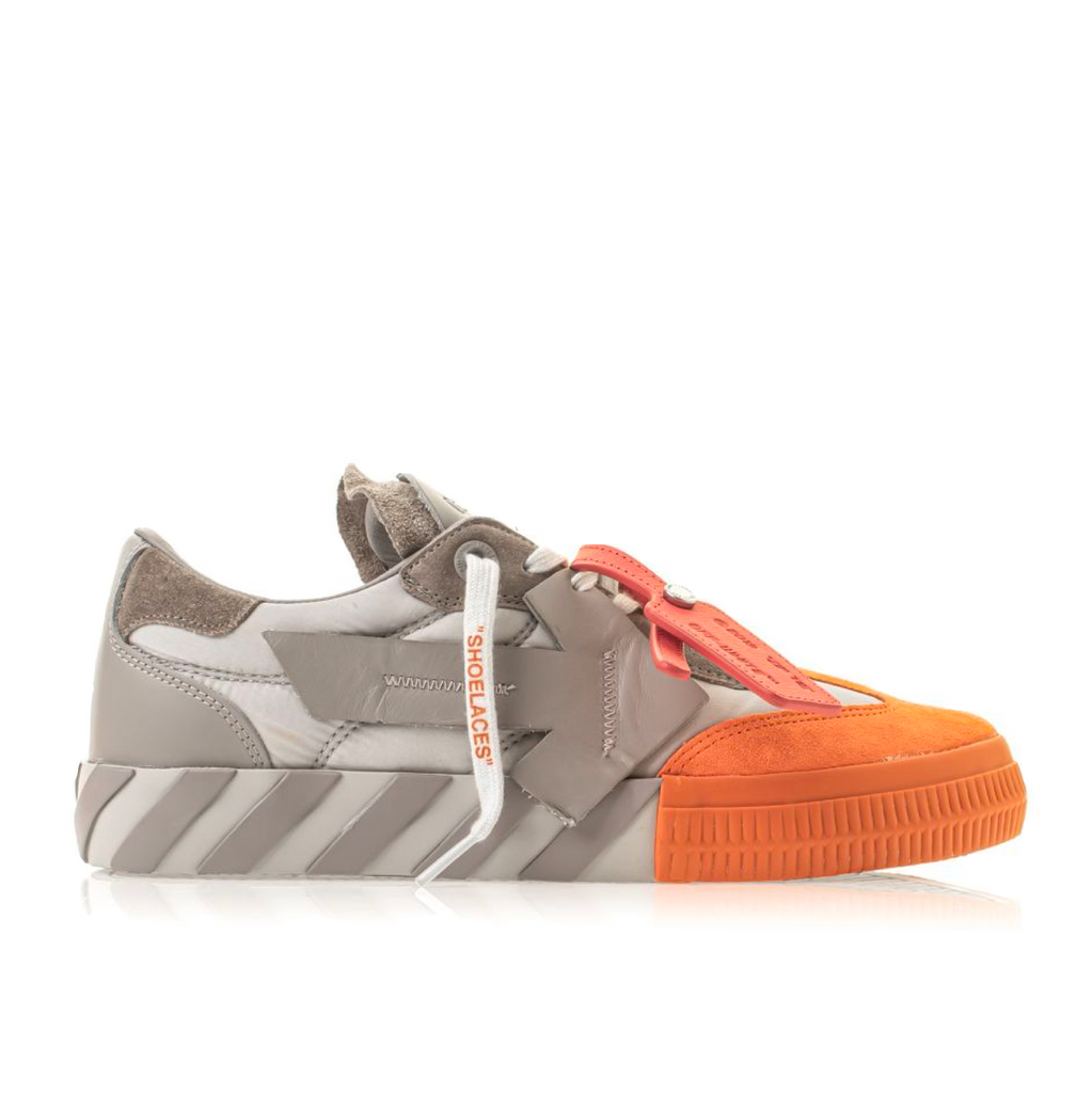 OFF—WHITE FLOATING ARROW LOW VULCANIZED - ORANGE/MEDIUM GREY