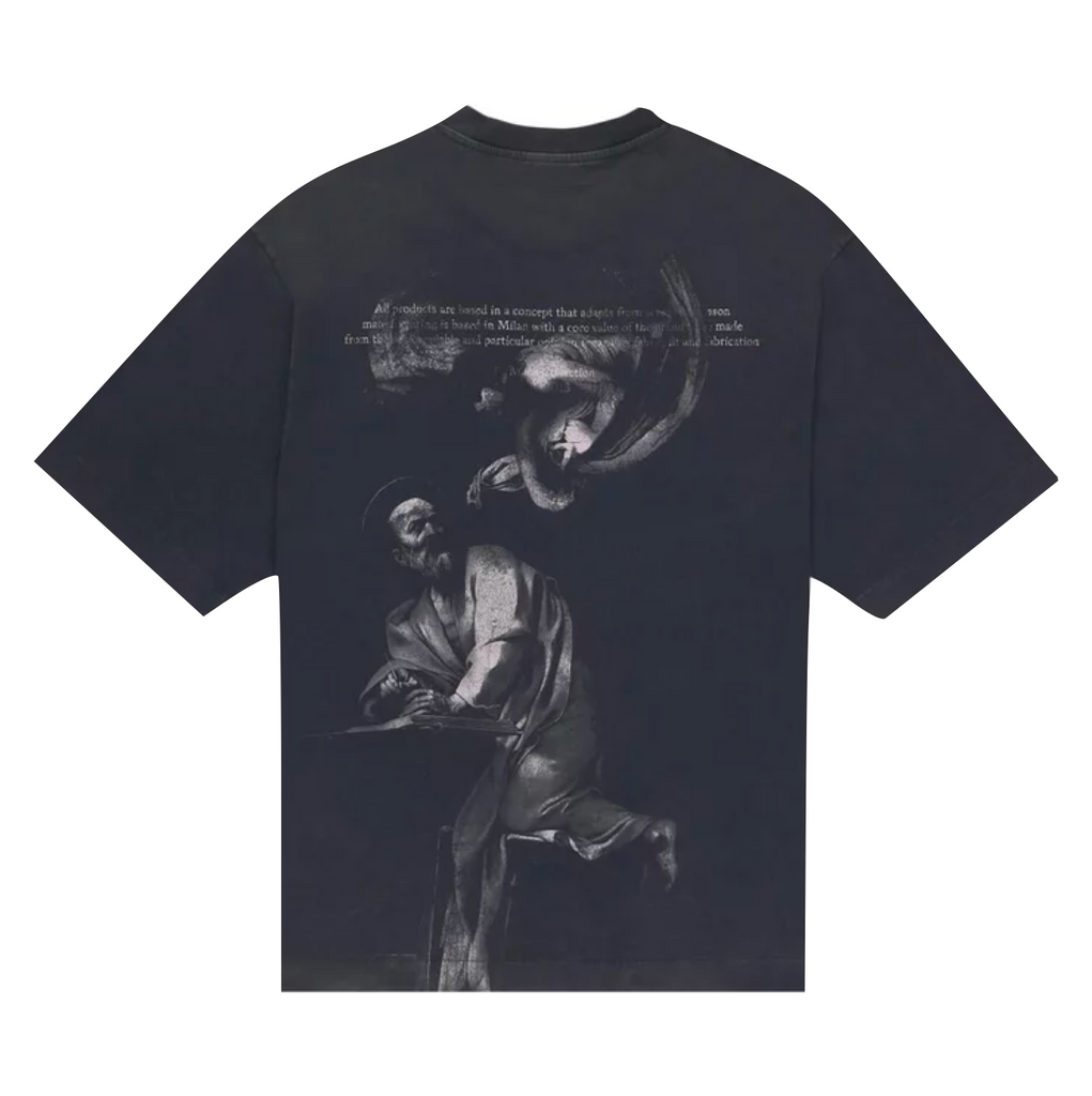 OFF—WHITE BW ST. MATTHEW OVER S/S TEE - BLACK/GREY