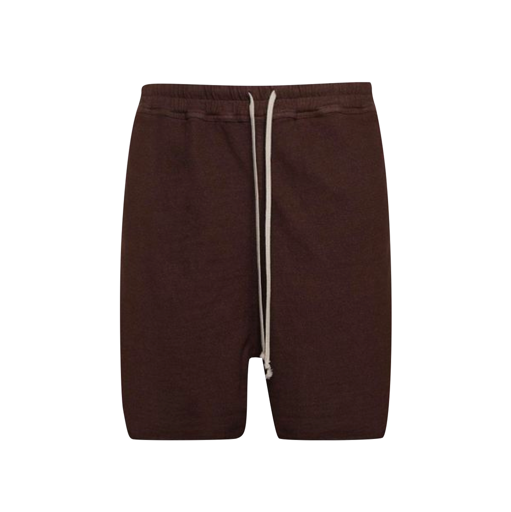 RICK OWENS PRONGED BOXERS - BROWN