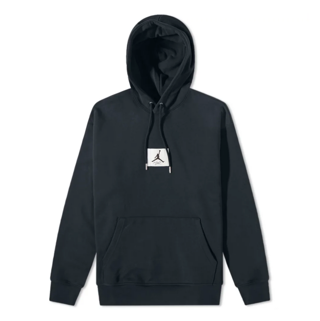 AIR JORDAN ESSENTIAL STATEMENT POPOVER HOODIE - BLACK/SAIL