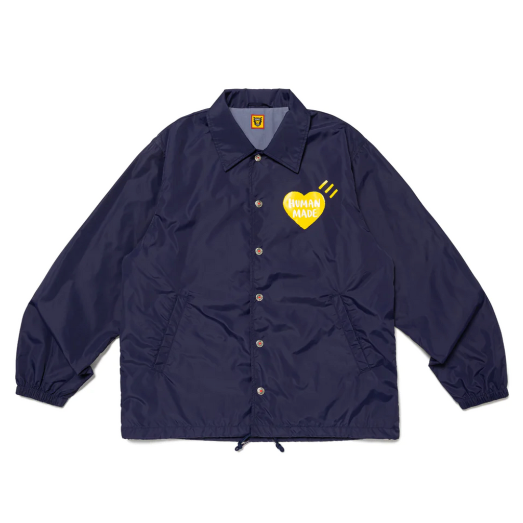 HUMAN MADE COACH JACKET - NAVY