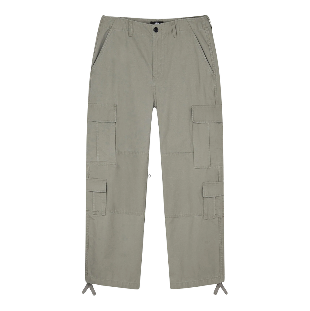 STÜSSY SURPLUS CARGO PANT RIPSTOP - OLIVE