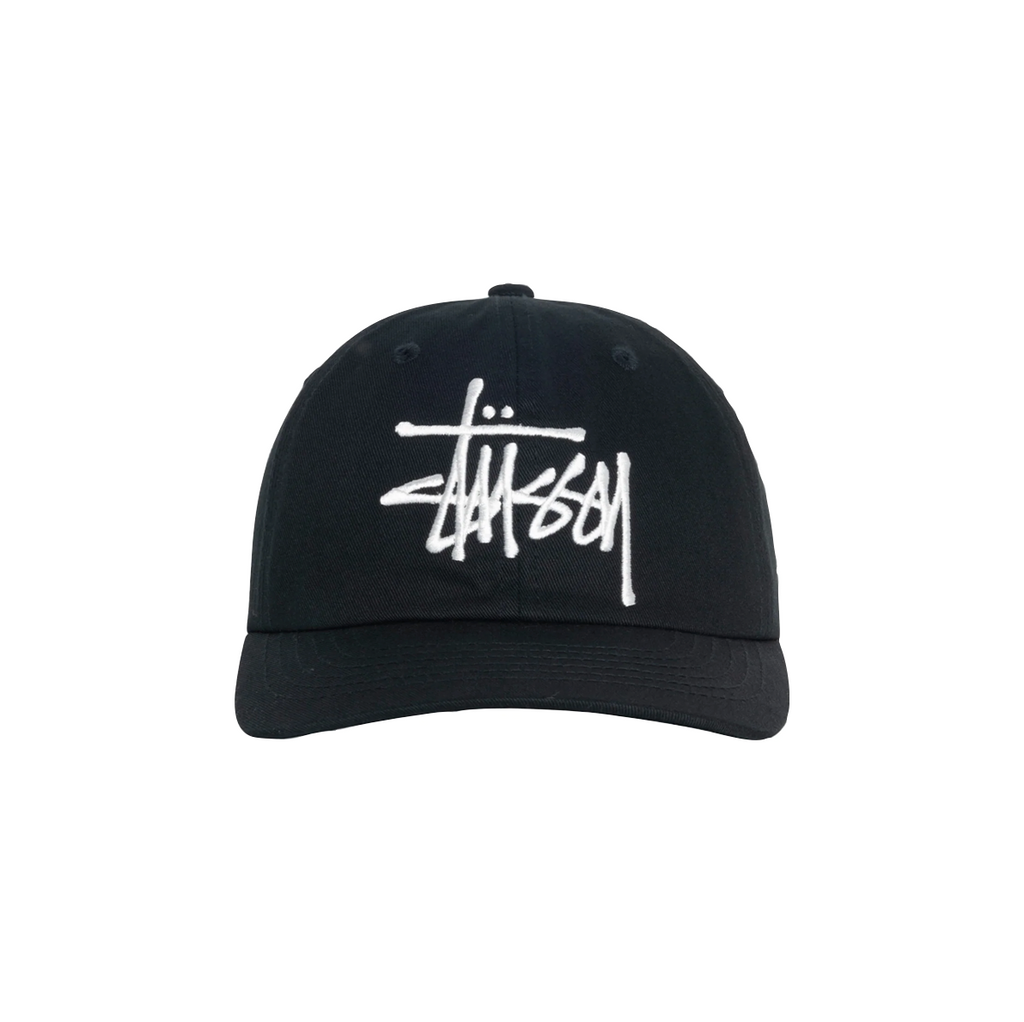 STÜSSY BIG BASIC VINTAGE CAP - ANTHRACITE