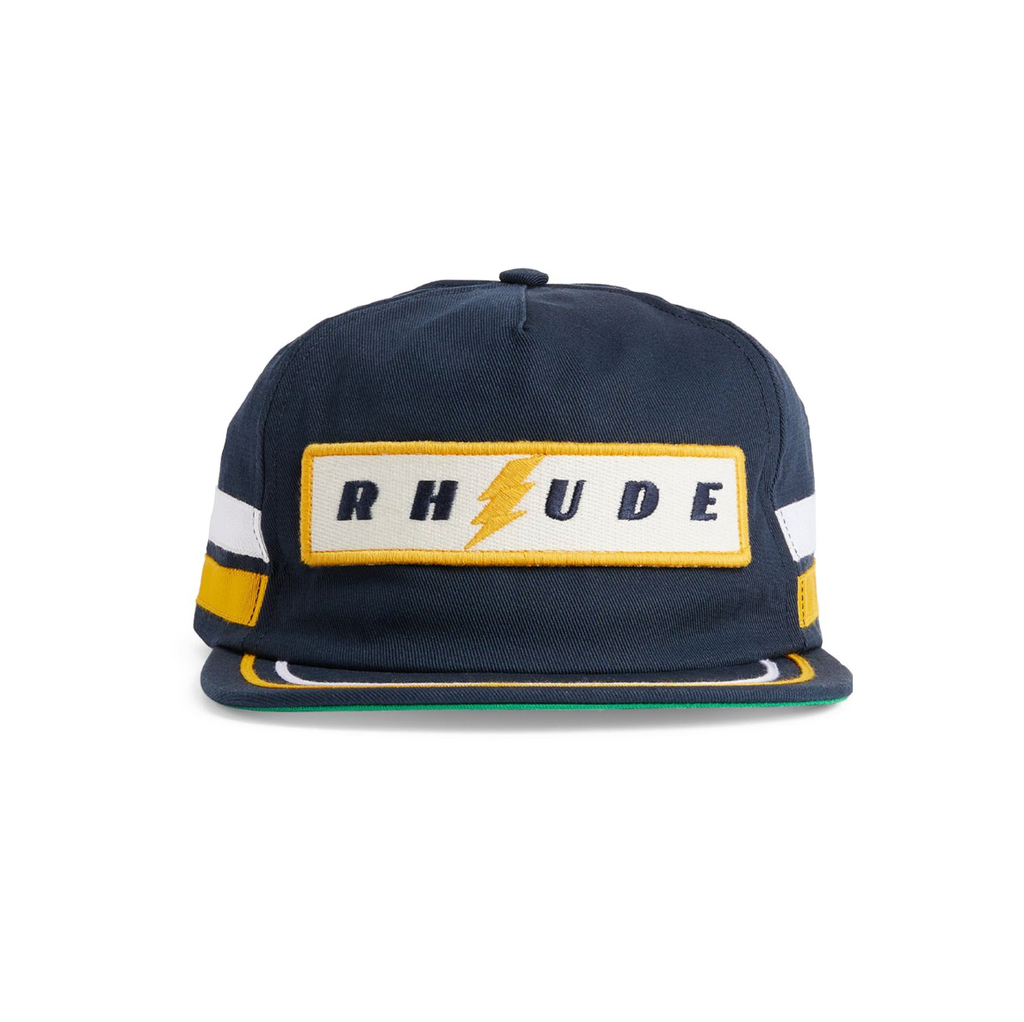 RHUDE LIGHTING PANEL HAT - NAVY