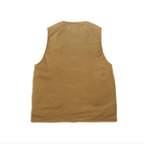 VISVIM KORA REVERSIBLE DOWN VEST - RED