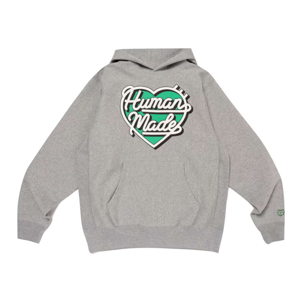 HUMAN MADE HEAVYWEIGHT HOODIE - GREY