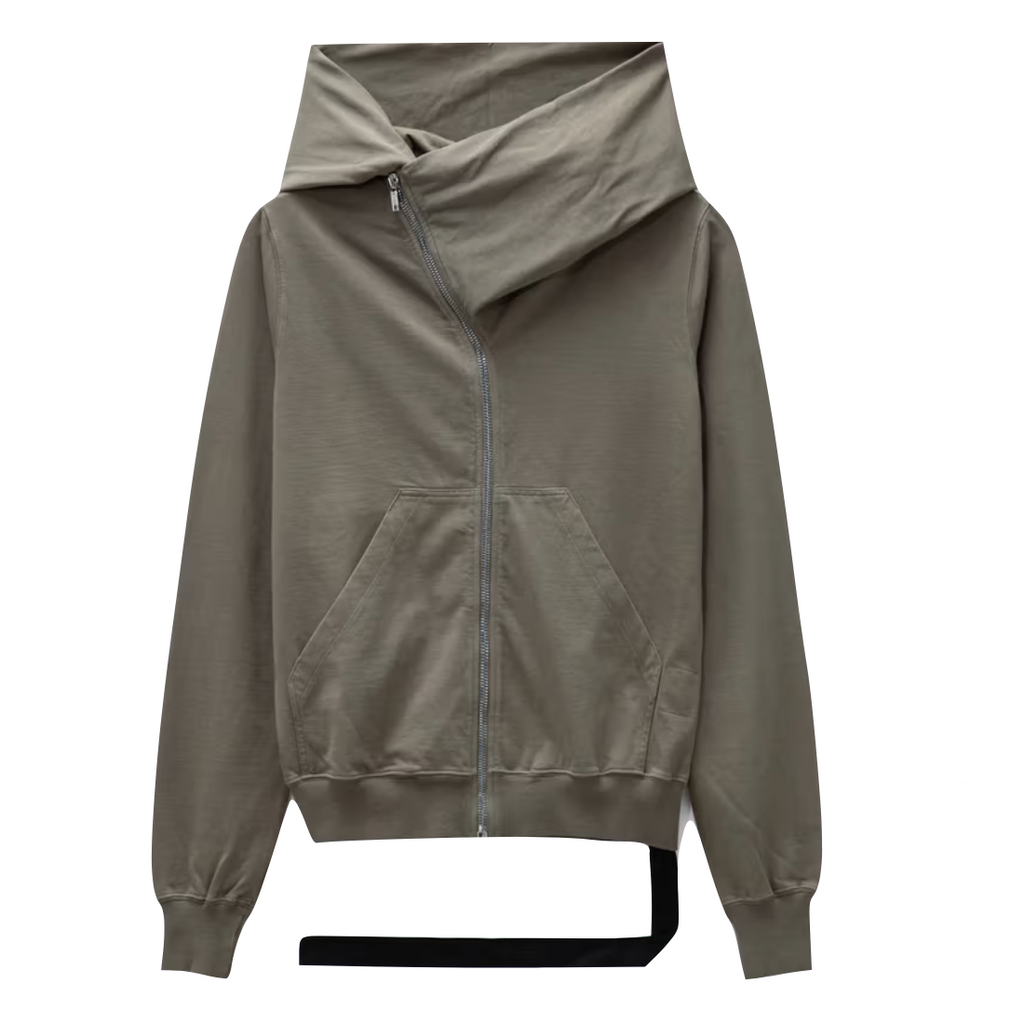 RICK OWENS DRKSHDW MOUNTAIN HOODIE - DUST