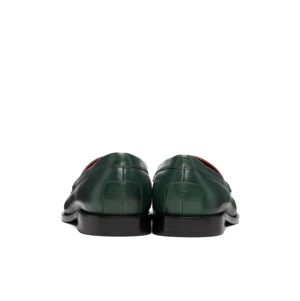 ENFANTS RICHES DÉPRIMÉS PENNY LOAFER - DARK GREEN