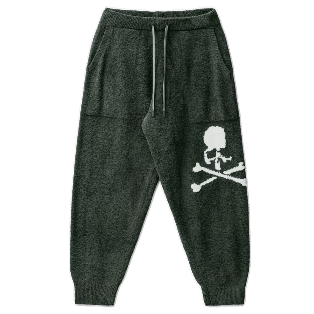 MASTERMIND WORLD LOUNGE PANTS - CHARCOAL/WHITE