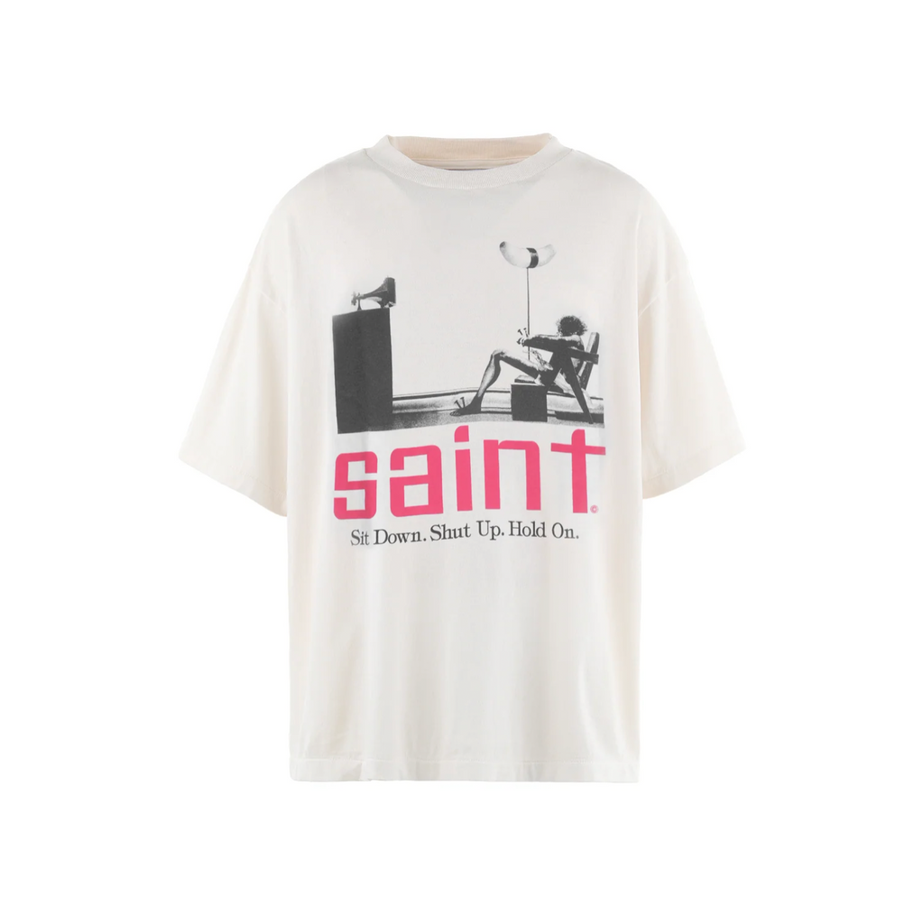 SAINT MICHAEL SAINT SS TEE - WHITE