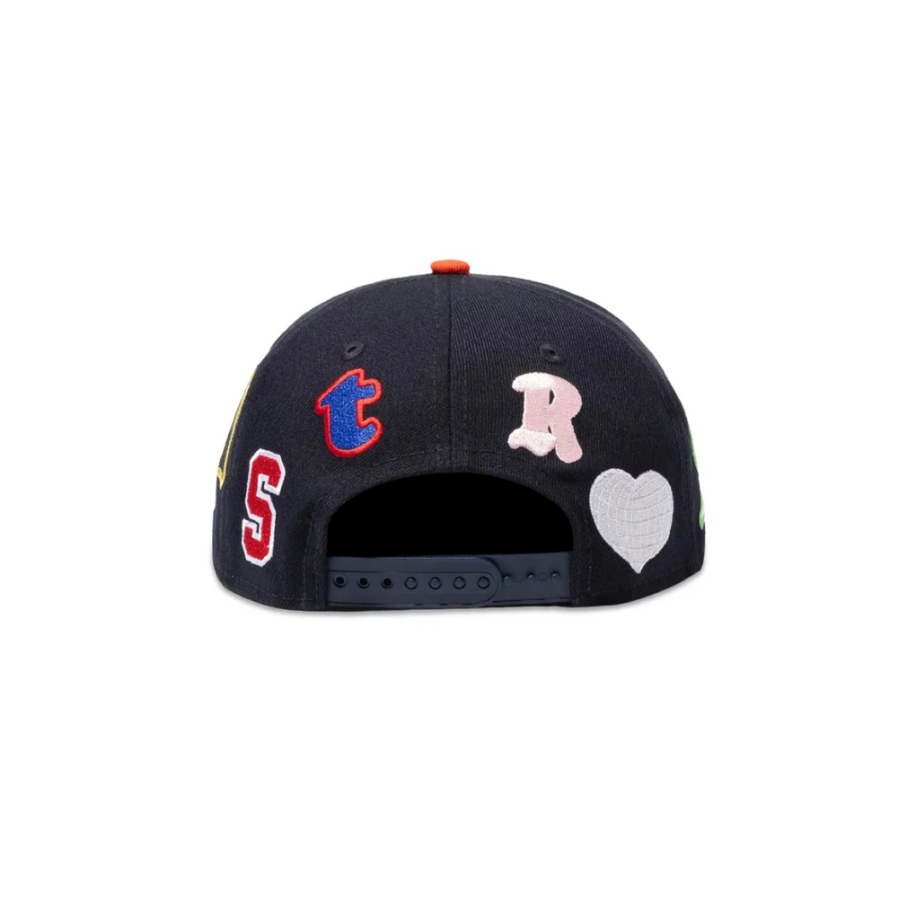 SAINT MICHAEL X NEW ERA ASTROS CAP - NAVY/ORANGE