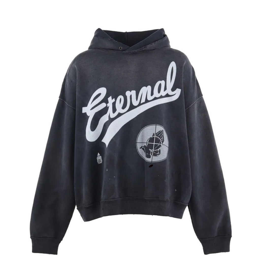 SAINT MICHAEL X FEAR OF GOD SAINT OF GOD HOODIE - BLACK