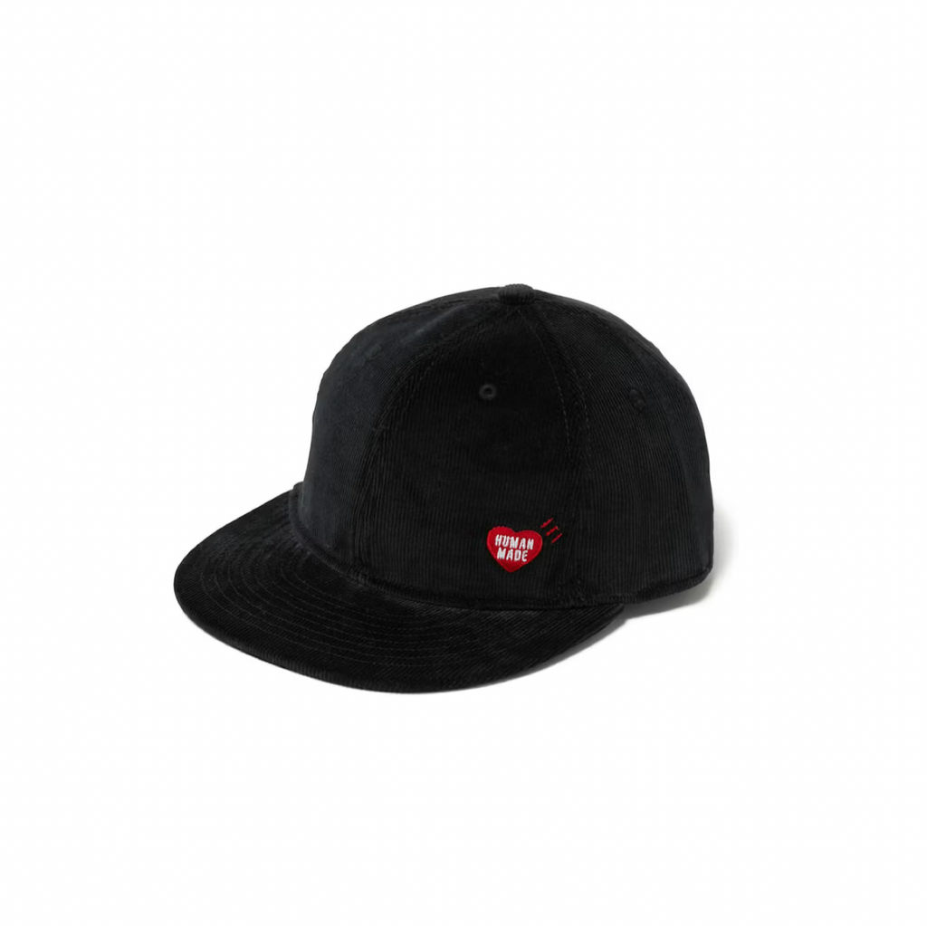 HUMAN MADE CORDUROY BALL CAP - NAVY