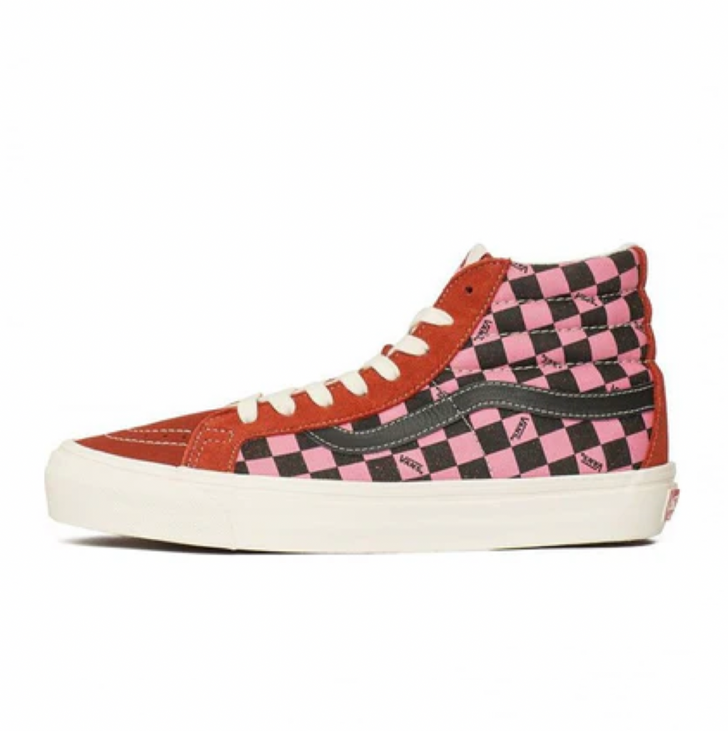 VANS SK8-HI LX - RED/BONE