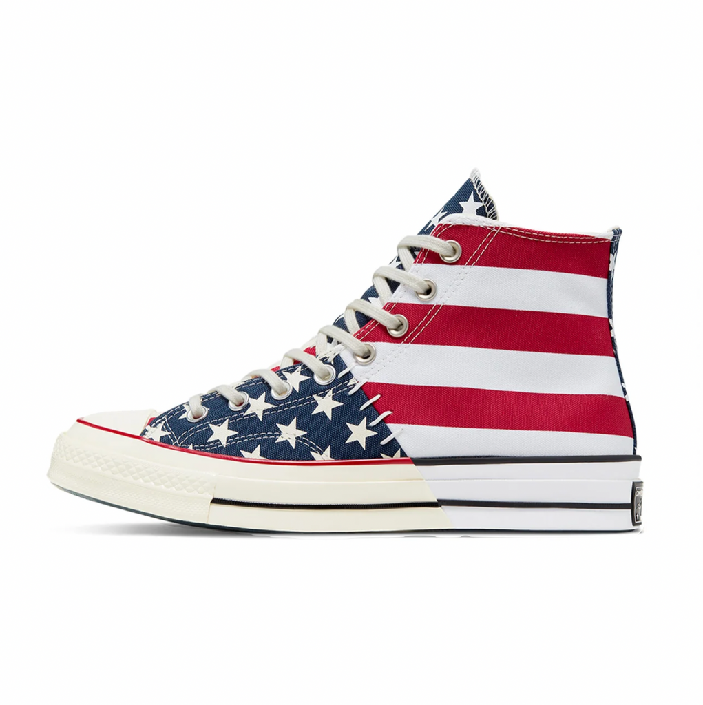 CONVERSE CHUCK 70 HIGH ‘ARCHIVE RESTRUCTURED’ - WHITE/GARNET/EGRET