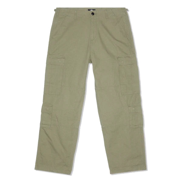 STÜSSY SURPLUS CARGO PANT RIPSTOP - OLIVE