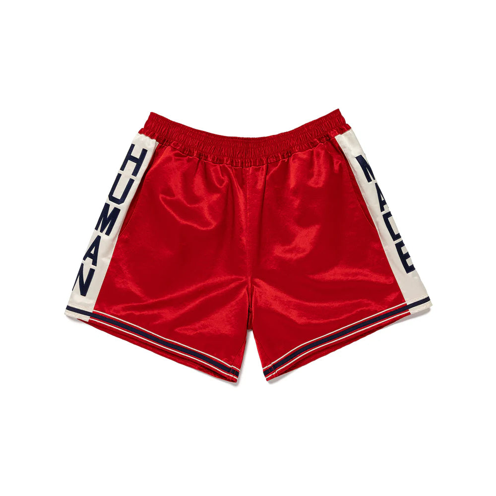 HUMAN MADE GYM SHORTS - RED