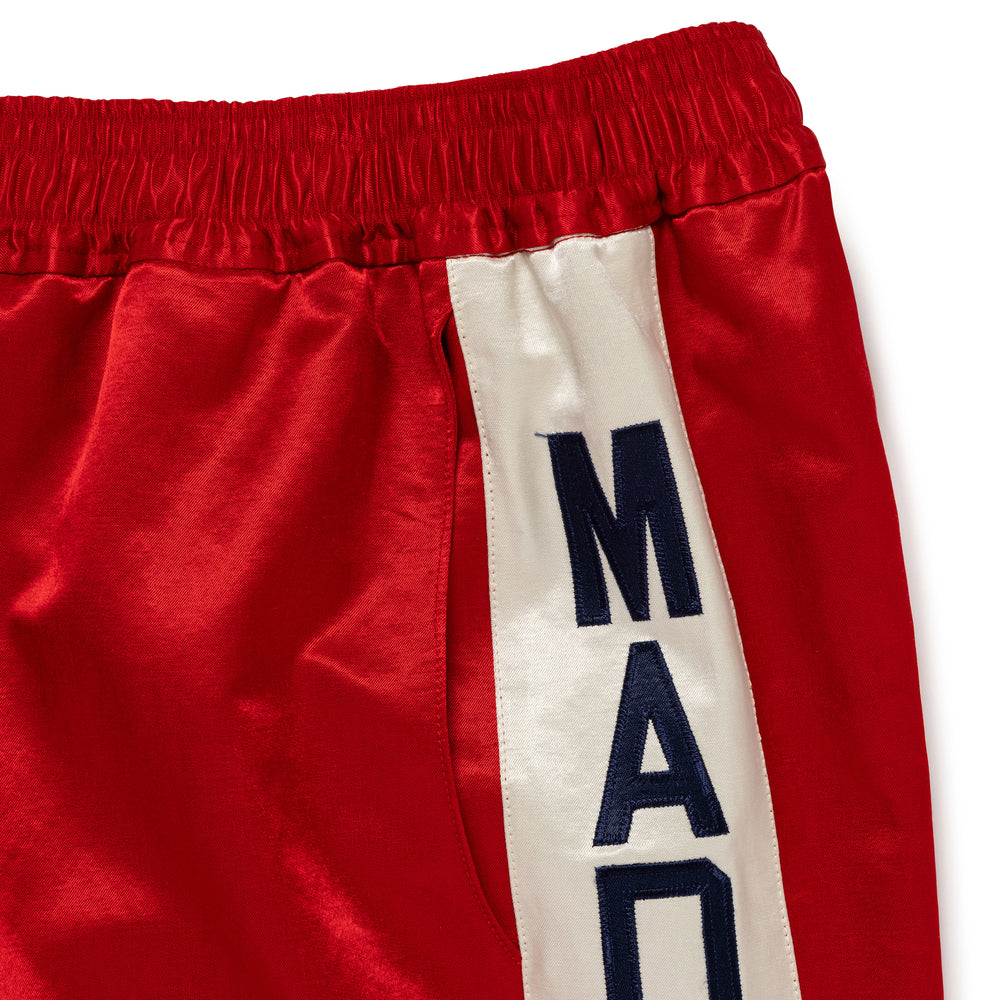 HUMAN MADE GYM SHORTS - RED