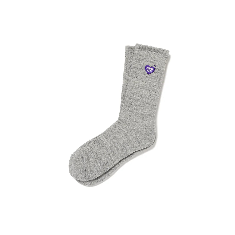 HUMAN MADE PILE SOCKS - GREY