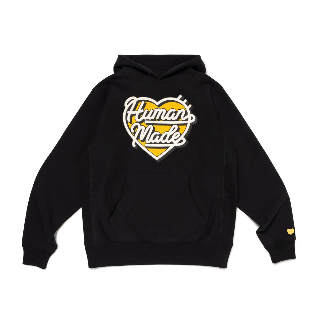 HUMAN MADE HEAVYWEIGHT HOODIE - BLACK