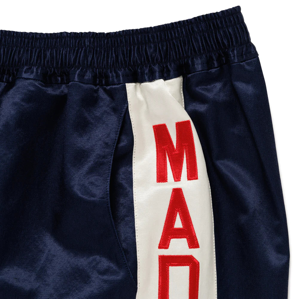 HUMAN MADE GYM SHORTS - NAVY
