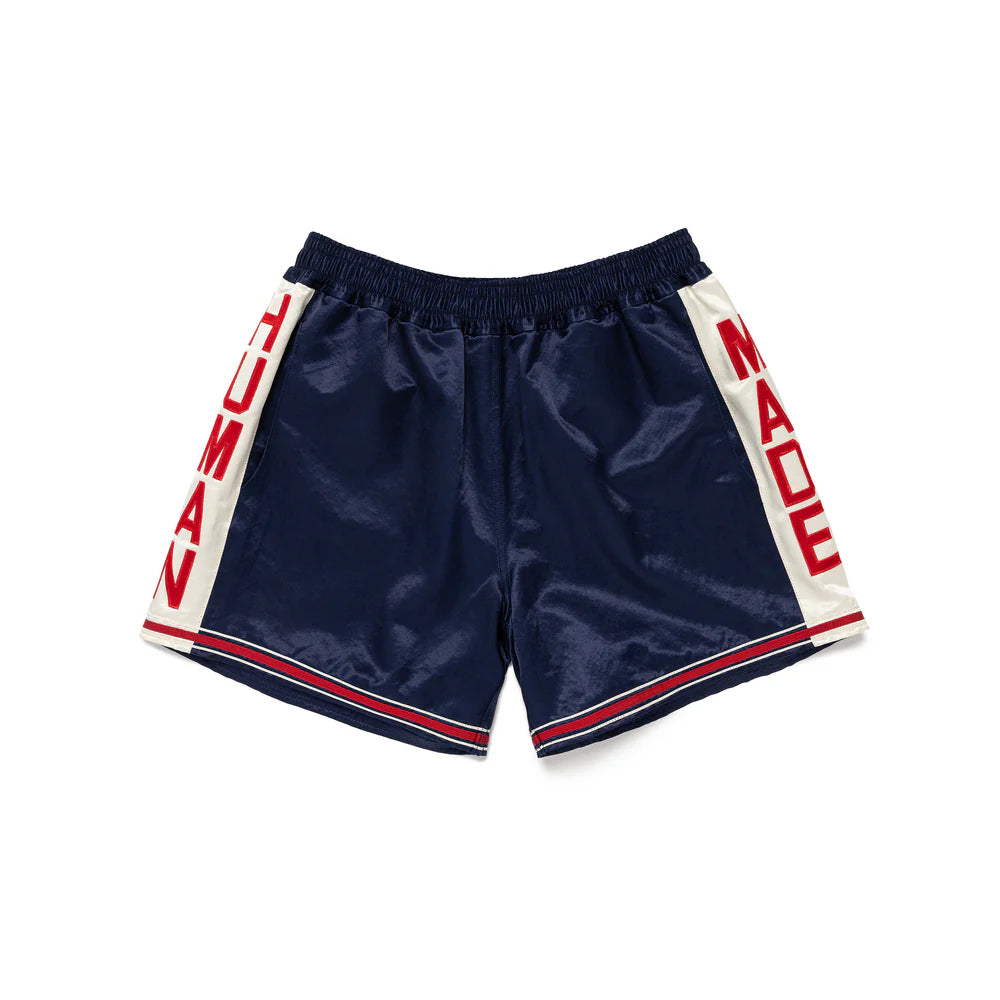 HUMAN MADE GYM SHORTS - NAVY