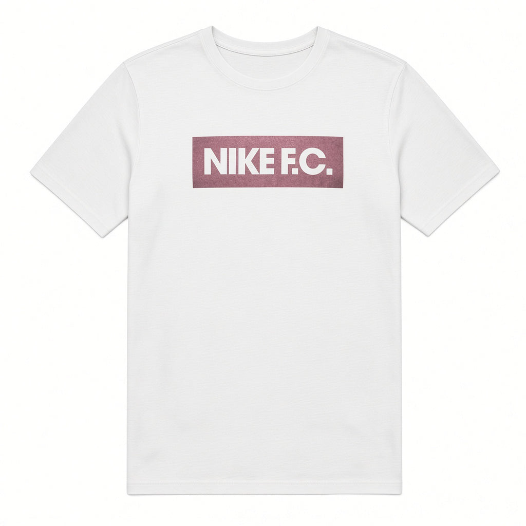 NIKE NIKE F.C. COLOR SHIFT T-SHIRT - WHITE