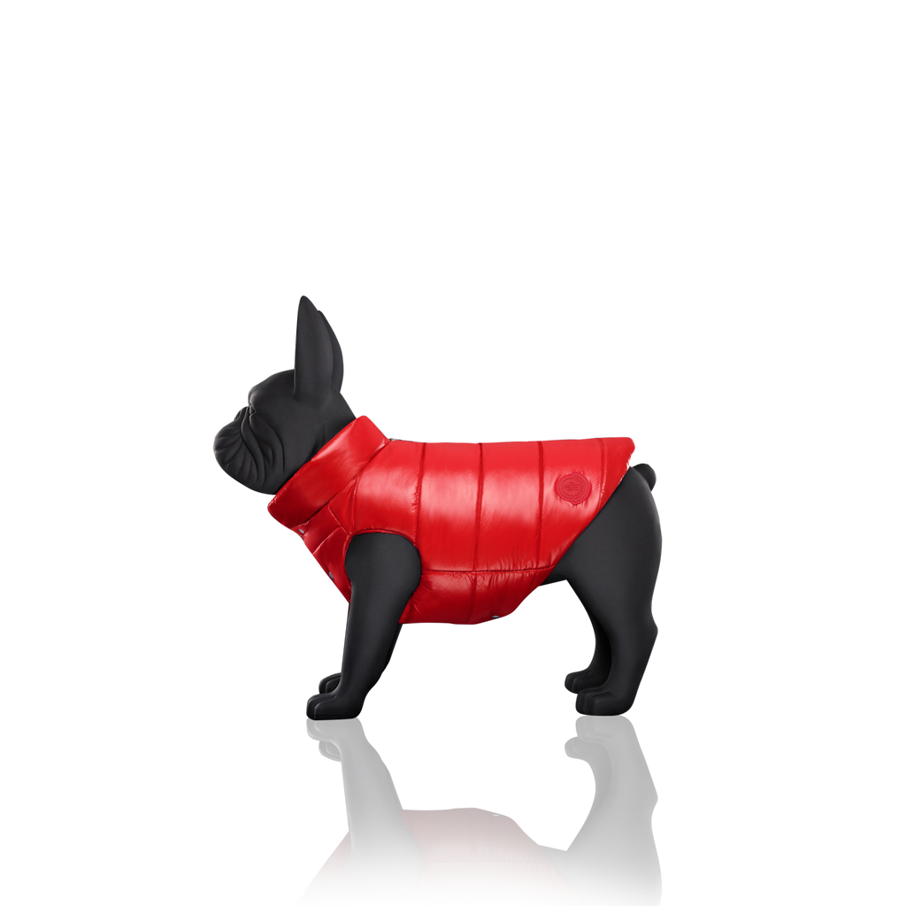 MONCLER GENIUS ICONIC MONDOG VEST - RED