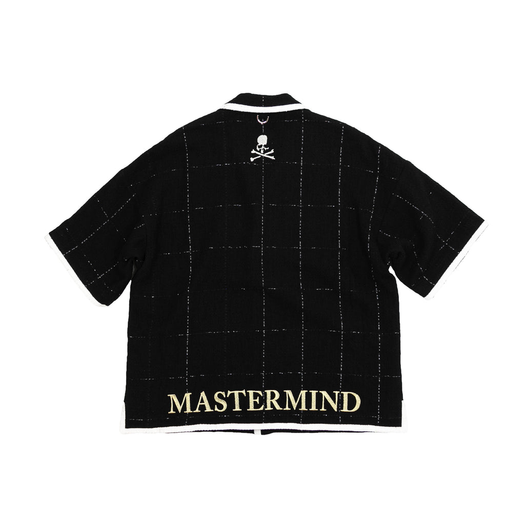 MASTERMIND OVERSIZE WOVEN SHIRT - BLACK