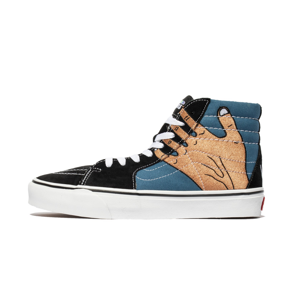 VAULT BY VANS X IMRAN POTATO SK8-HI VR3 LX - BLACK/NAVY/TRUE WHITE