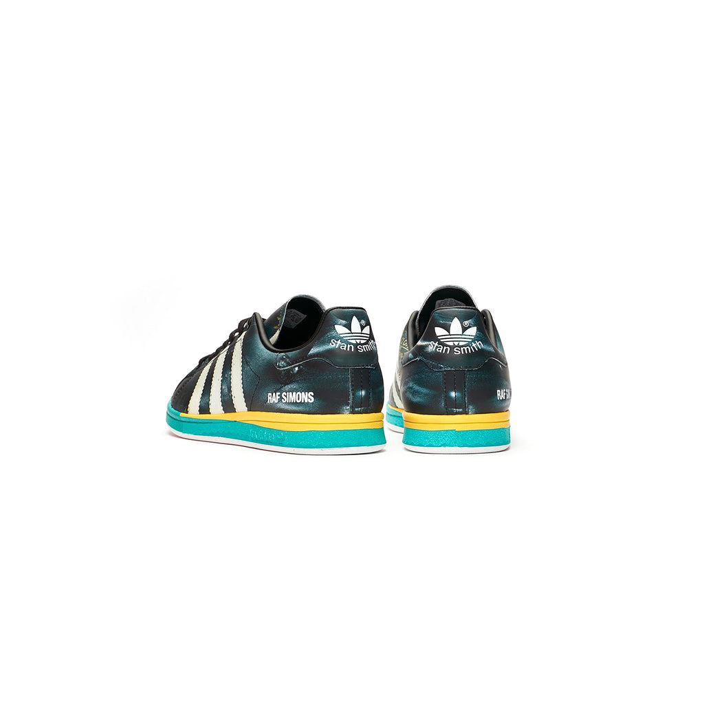 ADIDAS x RS SAMBA STAN SHOES - CORE BLACK / CLOUD WHITE / BRIGHT BLUE