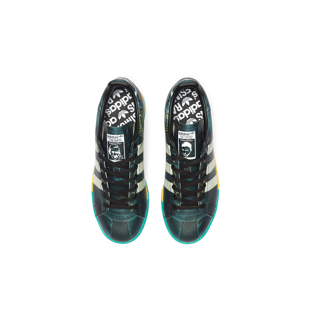 ADIDAS x RS SAMBA STAN SHOES - CORE BLACK / CLOUD WHITE / BRIGHT BLUE