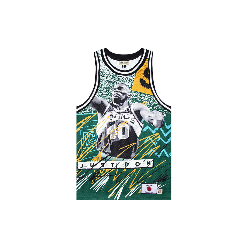JUST DON SUBLIMATED JERSEY - SONICS