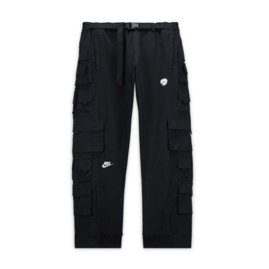 NIKE X PEACEMINUSONE G-DRAGON WIDE PANTS - BLACK