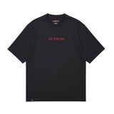 AIR JORDAN EMBROIDERED ESSENTIAL TEE - BLACK / RED