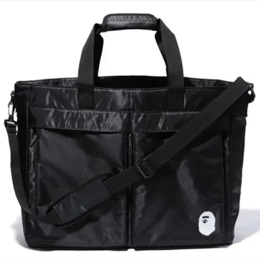 A BATHING APE MENS  BAPE HAPPY NEW YEAR BAG - BLACK