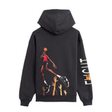 AIR JORDAN ART FLEECE HOODIE - BLACK