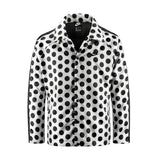 NIKE JUST DO IT POLKA DOT JACKET - BLACK/WHITE