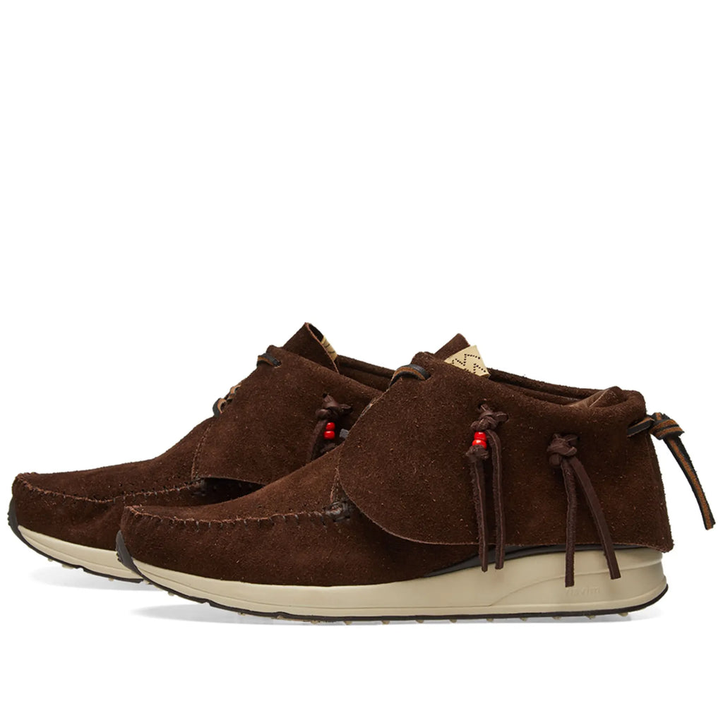 VISVIM FBT (VEG SUEDE) - DARK BROWN