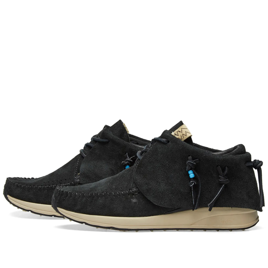 VISVIM FBT (VEG SUEDE) - BLACK