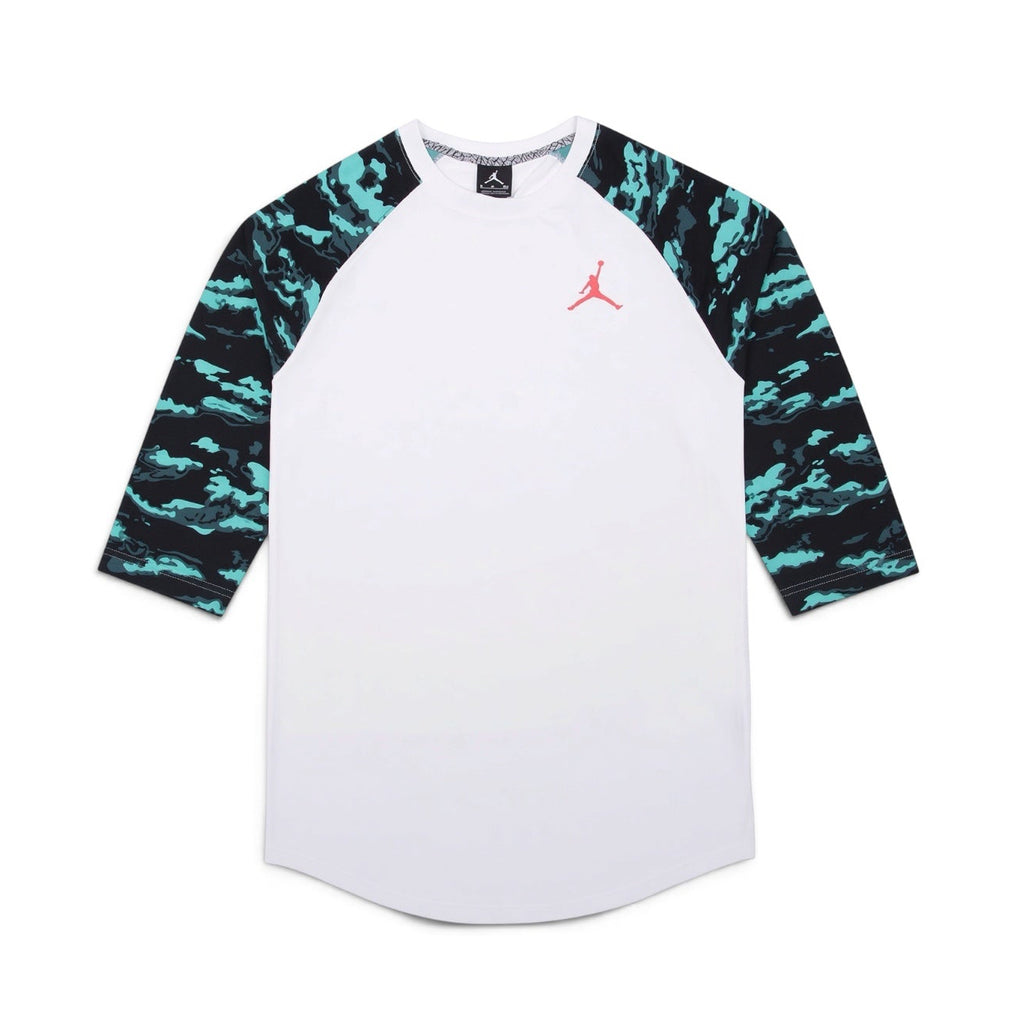 AIR JORDAN 3/4 DUNK FROM ABOVE - WHITE/TURQUOISE