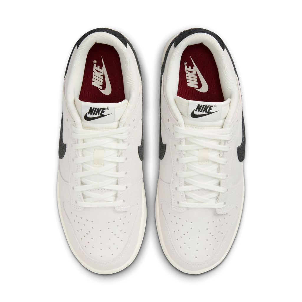 WOMENS NIKE DUNK LOW SE - WHITE/BLACK-TEAM RED